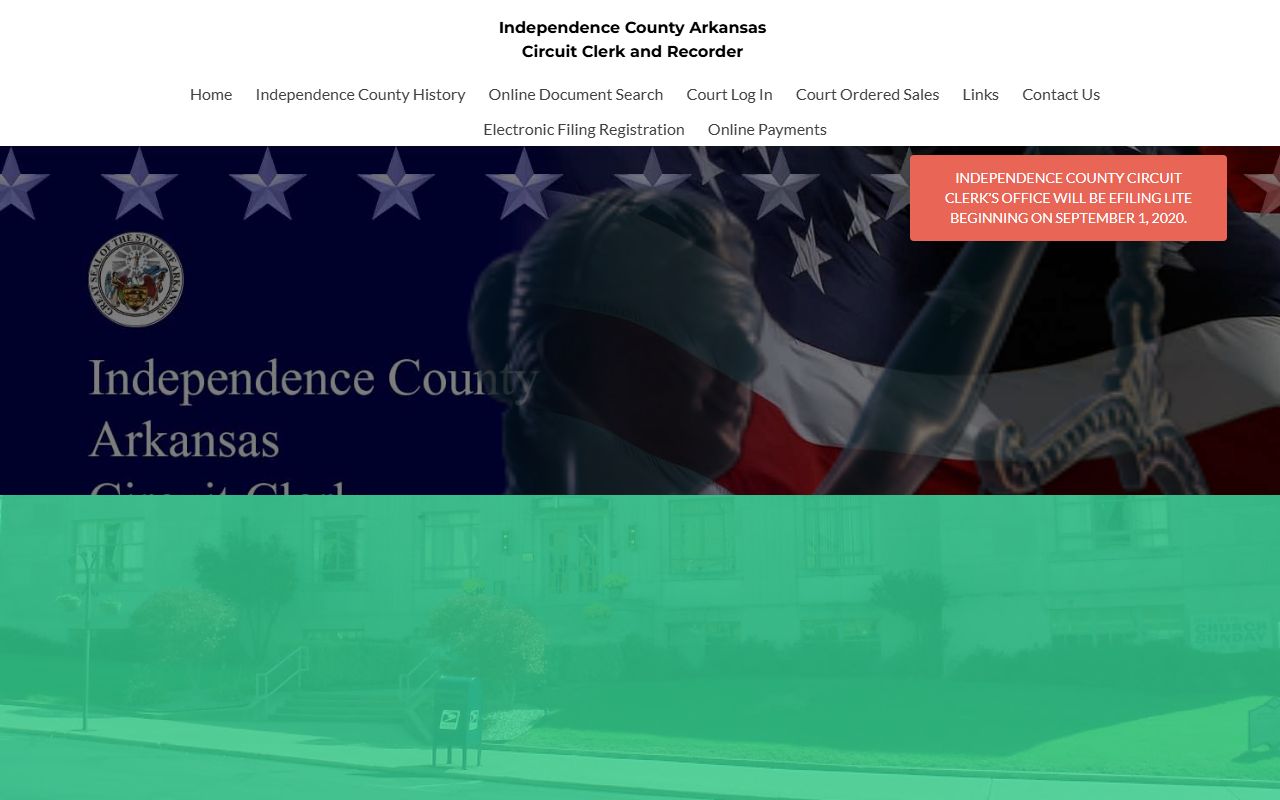 Independence County Circuit Clerk court records after arrest